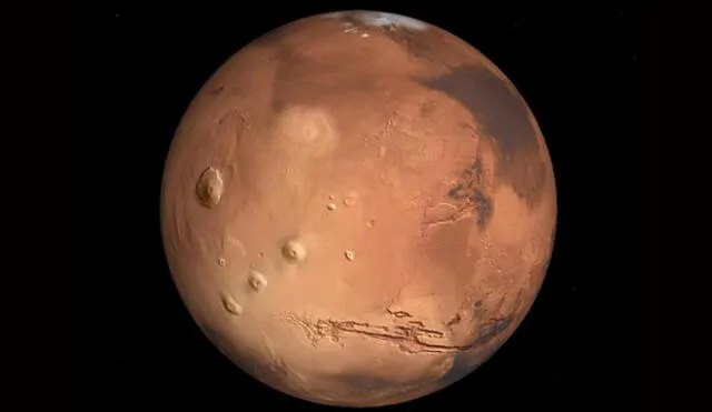 Marte pierde su atmósfera por viento solar y radiación