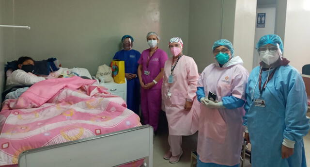 El bebe nació sin complicaciones gracias al equipo de profesionales de este establecimiento. Foto: UNSA.