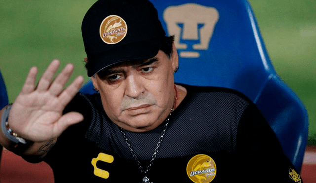 Maradona dejó Dorados de Sinaloa por temas de salud. Créditos: EFE