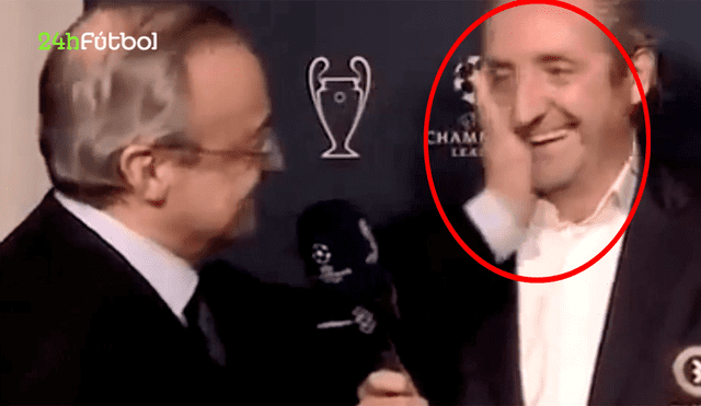 A Florentino le preguntaron si Cristiano Ronaldo se iba y reaccionó así [VIDEO]