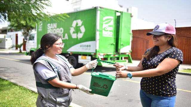 San Isidro: residuos orgánicos son reutilizados como fertilizante para áreas verdes