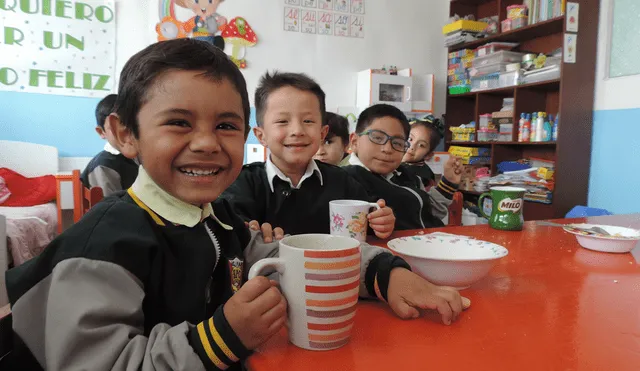 Más de 267 mil de niños beneficiados con programa alimenticio.
