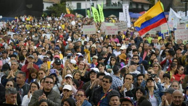 Se registran nuevas marchas en todas las provincias de Colombia.