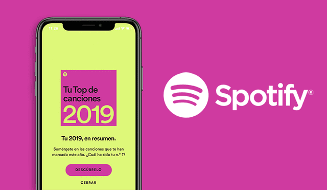 Te enseñamos cómo acceder a tu Spotify Wrapped 2019.