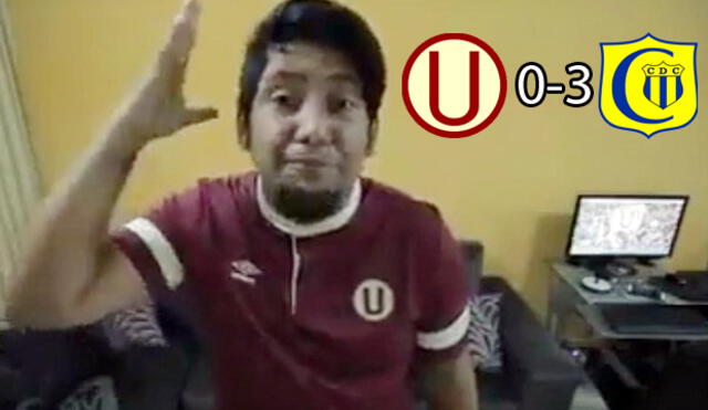 Facebook: la decepción de un hincha de Universitario tras la goleada del Capiatá se vuelve viral | VIDEO