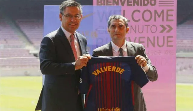 Barcelona presentó oficialmente a su nuevo técnico