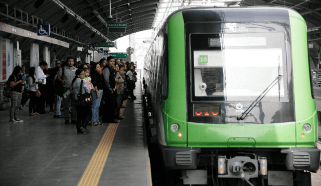 Trenes del Metro de Lima circularán con restricción los sábados de octubre