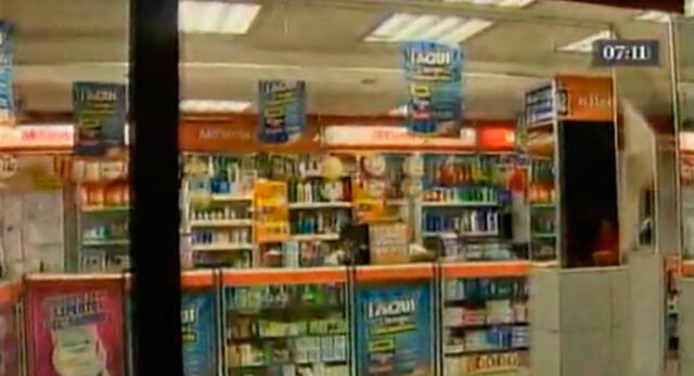 Asaltan dos días seguidos la misma farmacia en San Juan de Lurigancho [VIDEO]