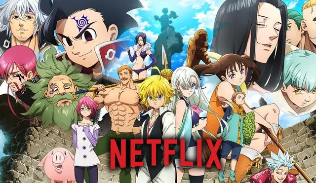 Nanatsu no Taizai 3 llega a Netflix. Créditos: Netflix