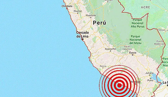 Dos sismos se registraron en Arequipa en menos de 12 horas 
