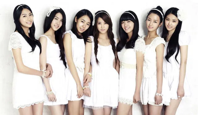 Apink debutó el 19 de abril del 2011 con 7 integrantes. En la actualidad el grupo está conformado por 6: Hayoung, Namjoo, Chorong, Eunji, Bomi y Naeun.