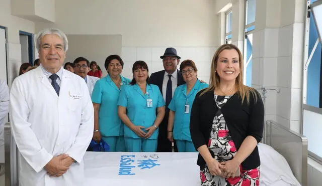 Inauguran nuevo pabellón de pediatría en el  hospital Guillermo Almenara