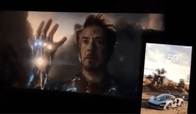 Video es viral en YouTube. Según el joven, el chasquido de Iron Man que se produjo a la medianoche eliminó todos sus problemas del 2019. Foto: Captura.