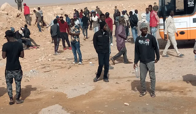 Argelia expulsó a 13 mil migrantes en desierto del Sahara sin comida ni agua