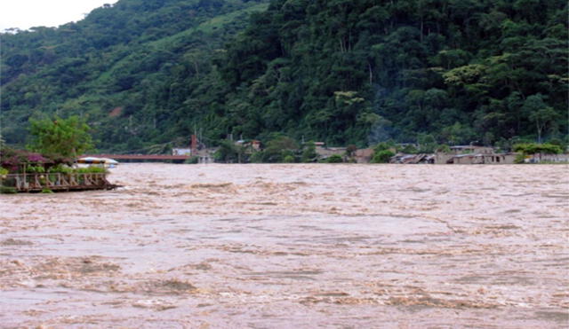Alerta: nivel de los ríos de la selva en ascenso