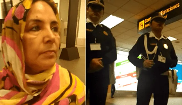 Embajadora de República Árabe Saharaui espera en aeropuerto resolución del Poder Judicial [VIDEO]