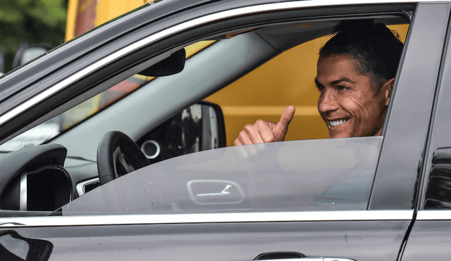 Cristiano Ronaldo vuelve a la Juventus tras pasar cuarentena. Foto: AFP