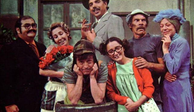 En el 2019 se publicó una foto inédita del elenco durante los últimos años del El Chavo del Ocho. (Foto: Ecuavisa)