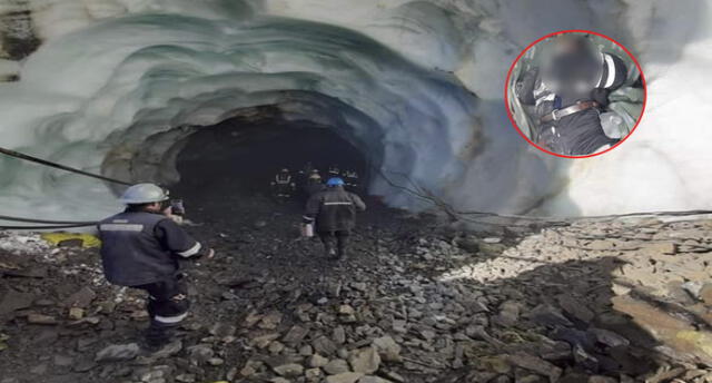Puno: Rescatan cuerpo de minero atrapado tras avalancha en La Rinconada