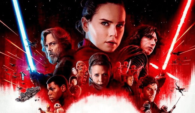‘Star Wars: Los últimos Jedi’ es la cinta más taquillera del 2017 en EEUU