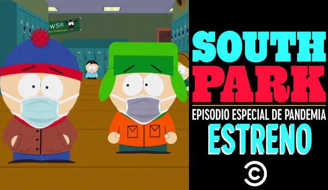 South Park presenta un especial sobre la pandemia en el mundo. Foto: Comedy Central