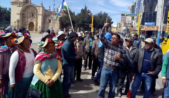 En Juliaca pobladores marcharon contra la contaminación en Chilla y cuenca del río Coata [VIDEO]