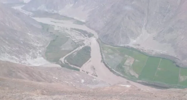 Desborde de río Quilca dañó 80 hectáreas de cultivo de arroz.