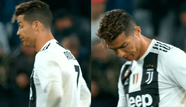 El gesto de resignación de Cristiano tras infantil error de su compañero en la Juventus [VIDEO] 