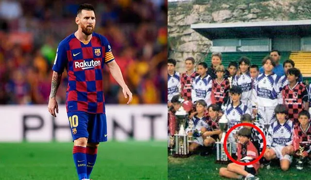 Lionel Messi dejó el equipo infantil de Newell's en el 2000 para unirse al Barcelona. Foto: FC Barcelona/Diario Hoy.