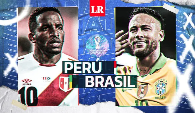 Perú enfrenta a Brasil por las Eliminatorias a Qatar 2022. Foto: AFP