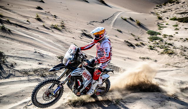 Rally Dakar 2019:Equipo de Hero Motors resaltó en la etapa 8