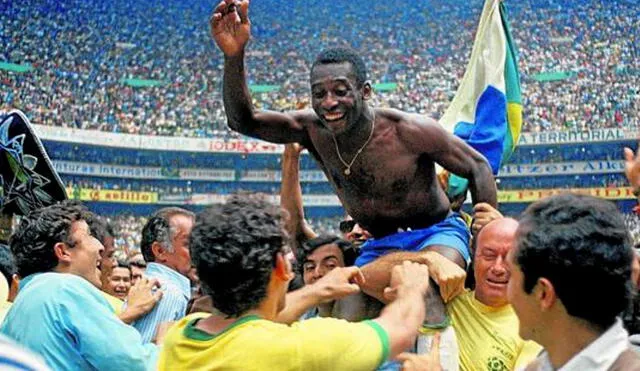 Pelé es considerado el ídolo máximo de la selección brasileña. Foto: AFP