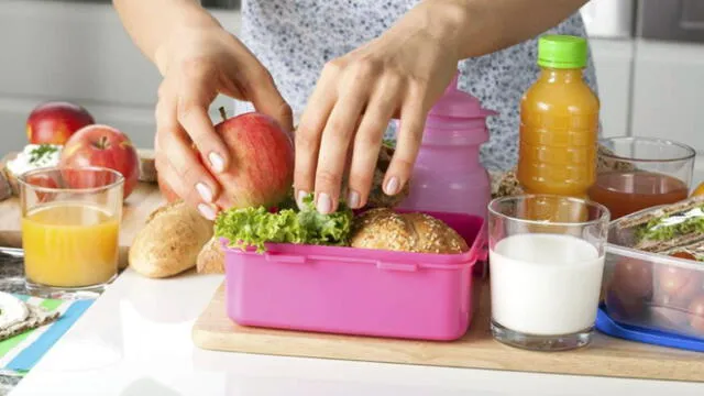 Lonchera saludable: conoce las recetas para utilizar durante la semana escolar