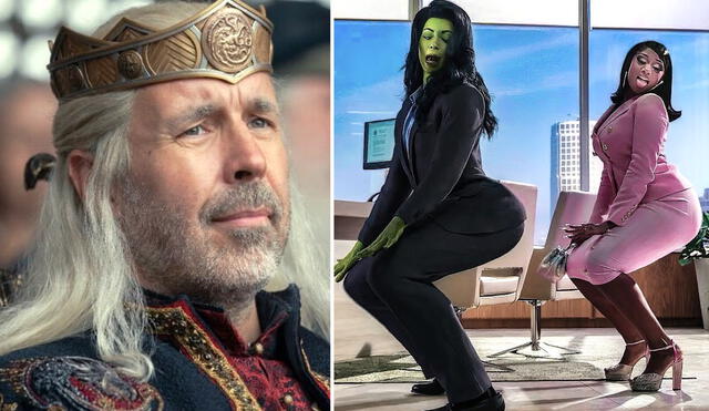 "House of the dragon" y "She-Hulk" son solo dos de las series que aparecen en el listado de las más pirateadas del 2022. Foto: composición LR/HBO/Marvel Studios