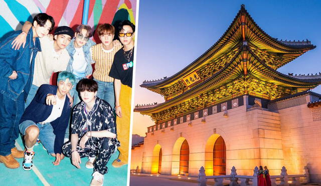 BTS, The tonight show Jimmy Fallon, Palacio Gyeongbokgung