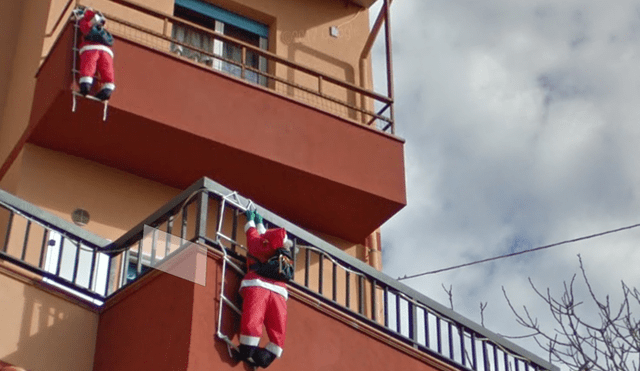 Google Maps: ¿sujetos disfrazados como 'Papá Noel' habrían robado una casa? [FOTOS]