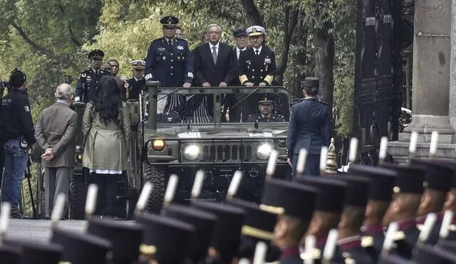 AMLO dirigió la histórica Marcha de la Lealtad. (Foto: Cuartoscuro)