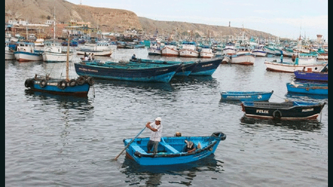 Pescadores en Chimbote.