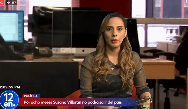 12 en Punto: Impedimento de salida del país contra Susana Villarán y más