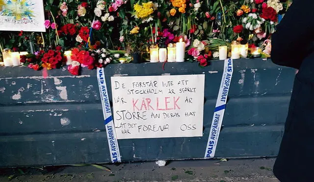 Estocolmo: minuto de silencio por las víctimas del atentado terrorista [VIDEO]