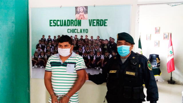 Escuadrón Verde detuvo a persona sentenciada por violación.