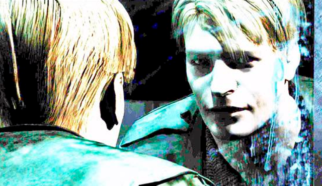 James Sunderland, protagonista de Silent Hill 2, te mira a través del espejo. Foto: ZombiePizzas1999
