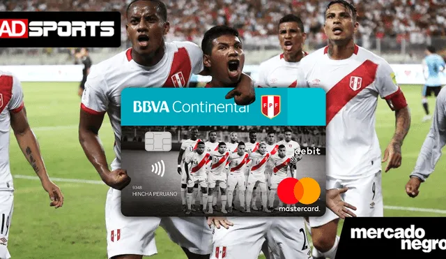 BBVA Continental lanza tarjetas inspiradas en la selección peruana