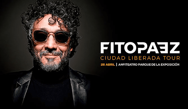 Fito Páez en concierto: presenta su nuevo disco “Ciudad Liberada” en el Parque de la Exposición