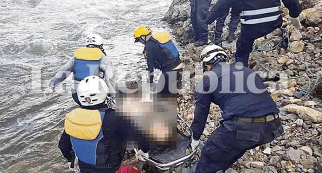 Cusco: recuperan cadáver de varón en el río Velille