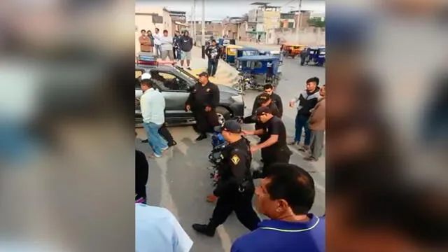 Sullana: suboficial de la PNP grave tras chocar con auto conducido por oficial