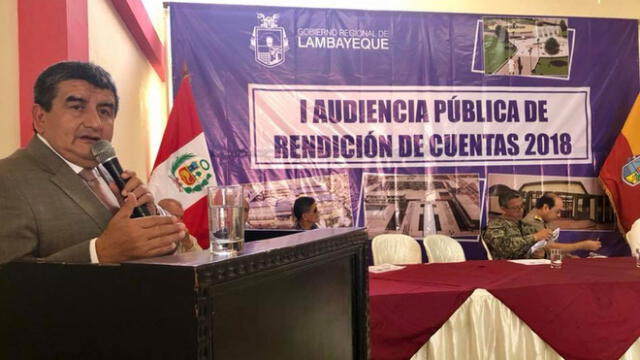 Gobernador de Lambayeque lamenta crisis política que genera inestabilidad 