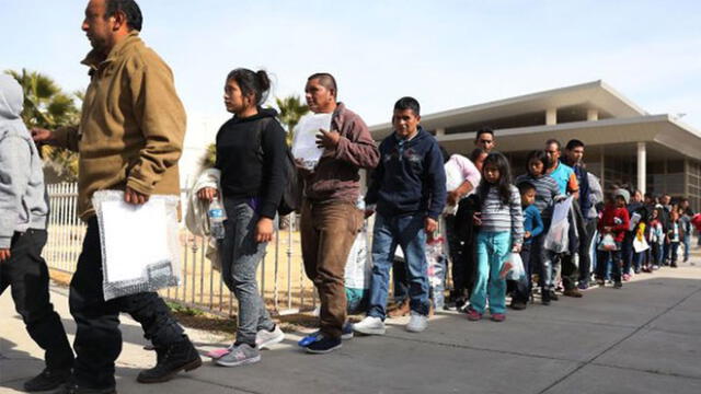 Inmigrantes en Estados Unidos. Foto: AFP.