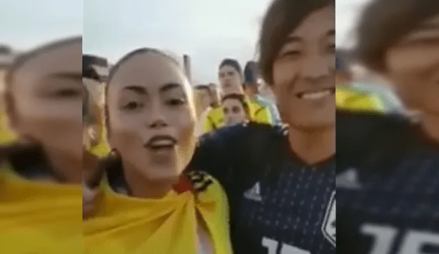 YouTube viral: youtuber colombiana se burla de japoneses en Rusia 2018 y genera polémica [VIDEO]