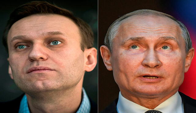 Alexei Navalny indicó que aspira volver a Rusia, a pesar de que no descarta otro posible intento de envenenamiento ordenado por Vladimir Putin. Foto: AFP